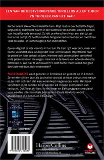 Het meisje in de trein achterzijde