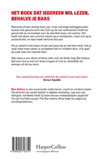 Mijn baas is een idioot achterzijde