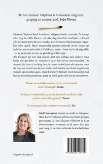 Ik ben Eleanor Oliphant achterzijde