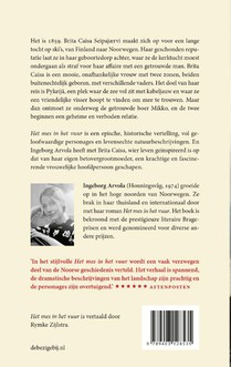 Het mes in het vuur achterzijde