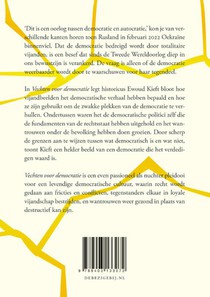 Vechten voor democratie achterzijde