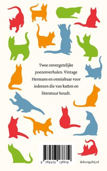 De liefde tussen mens en kat achterzijde