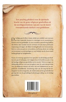 De verloren kunst van de heilige geschriften achterzijde