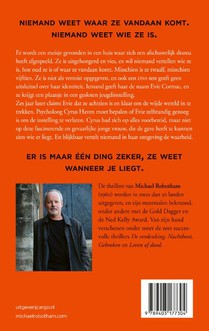 Meisje zonder verleden achterzijde