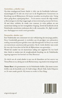 De vlucht van de vierde oktober achterzijde