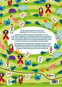 Kijk, zoek en... vind! Alice in Wonderland achterzijde