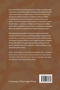 Settler Colonialism as a Structure? achterzijde