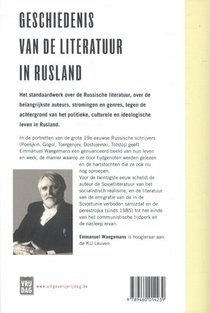 Geschiedenis van de literatuur in Rusland achterzijde