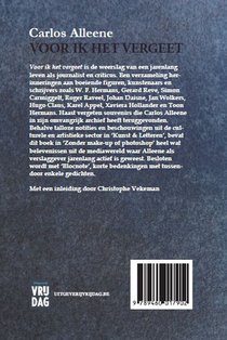 Voor ik het vergeet achterzijde