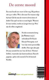 De eerste moord achterzijde