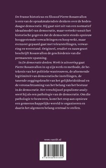 De democratie denken achterzijde