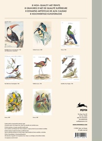 Tropical Bird Prints achterzijde
