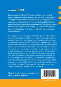 Te gast in Cuba achterzijde