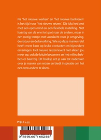 Ontdek het nieuwe reizen achterzijde