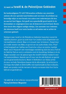 Te gast in Israel & de Palestijnse Gebieden achterzijde