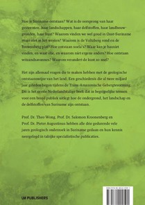 Geologie en landschap van Suriname achterzijde