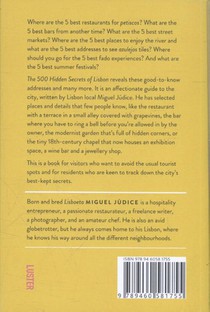 The 500 hidden secrets of Lisbon achterzijde