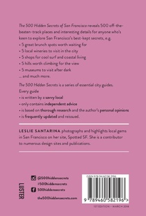The 500 Hidden Secrets of San Francisco achterzijde