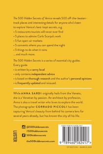 The 500 Hidden Secrets of Venice achterzijde