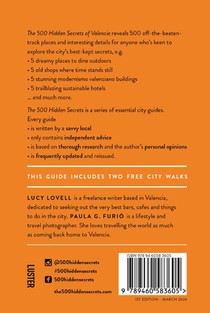The 500 hidden secrets of Valencia achterzijde