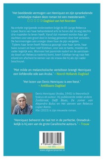 Het sterven van Rebecca Lopez Ikario achterzijde