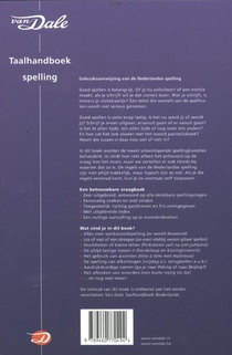 Van Dale Taalhandboek spelling achterzijde