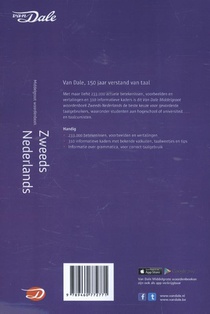 Van Dale Middelgroot woordenboek Zweeds-Nederlands achterzijde