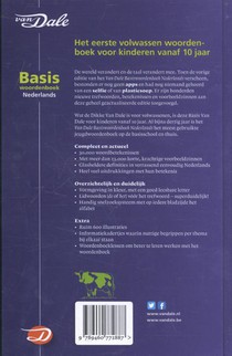 Van Dale Basiswoordenboek Nederlands achterzijde