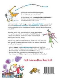 Roald Dahl Woordenboek achterzijde
