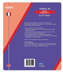 Van Dale Oefenboek grammatica Frans achterzijde
