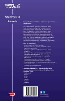 Van Dale Grammatica Zweeds achterzijde