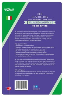 Van Dale Grammatica Italiaans achterzijde