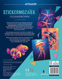 Stickermozaïek - Oceaandromen achterzijde