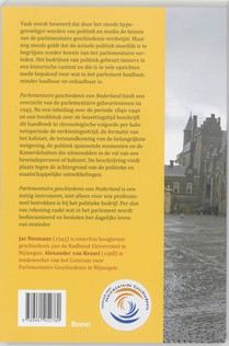 Parlementaire geschiedenis van Nederland achterzijde