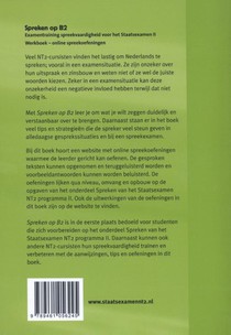 Spreken op B2 achterzijde