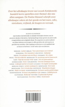 Over het alledaagse leven achterzijde