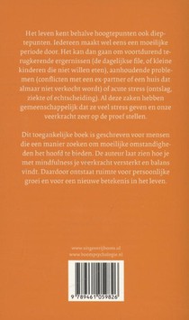 Mindfulness in tijden van tegenslag achterzijde