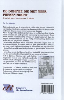 De dominee die niet meer preken mocht achterzijde