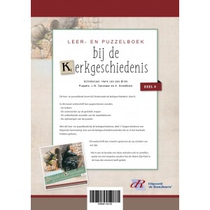 Leer- en puzzelboek bij ‘Onderzoekt de kerkgeschiedenis (4). achterzijde