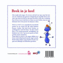 Brok in je keel achterzijde