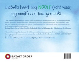 Het meisje dat nooit fouten maakte achterzijde