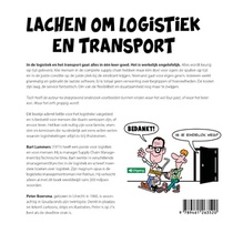 Lachen om logistiek en transport achterzijde