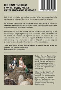 Weg met wollig achterzijde