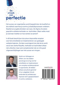 De smaak van perfectie achterzijde
