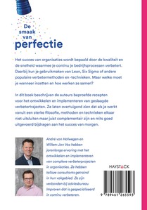De smaak van perfectie achterzijde