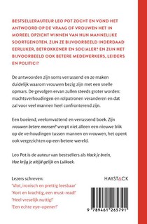 Zijn vrouwen betere mensen? achterzijde
