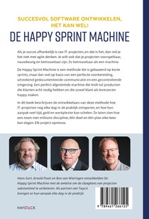 De happy sprint machine achterzijde