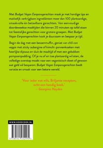 Budget Vegan eenpansgerechten achterzijde