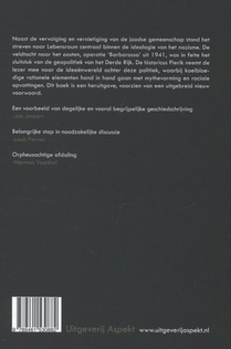 De geopolitiek van het Derde Rijk achterzijde