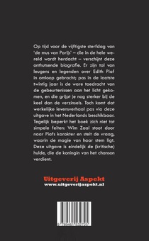 Edith Piaf achterzijde